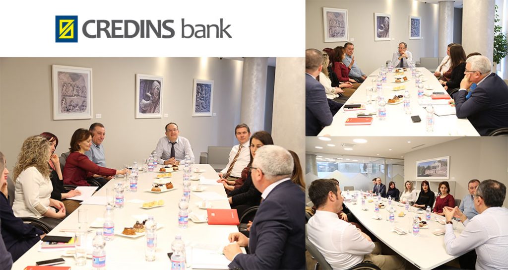 Eksperienca e klientëve në degë në fokus të Drejtuesve Ekzekutivë të Credins Bank