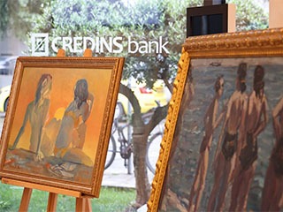 Credins bank, çel ekspozitën “Arti në rrugëtimin tonë”